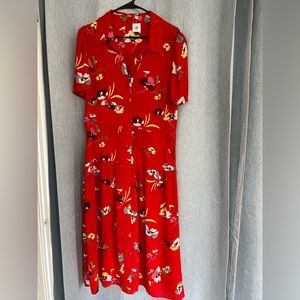 Red Cabi dress size Large.